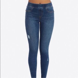 SPANX DISTRESSED SKINNY JEANS size S